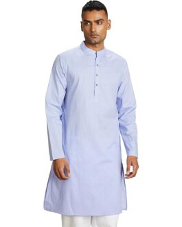 Men Kurta (Light Blue)