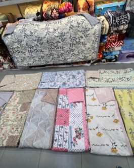 Printed Reversible Quilted Comforter Collection